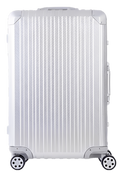 The Atlas Aluminium Luggage — Silver
