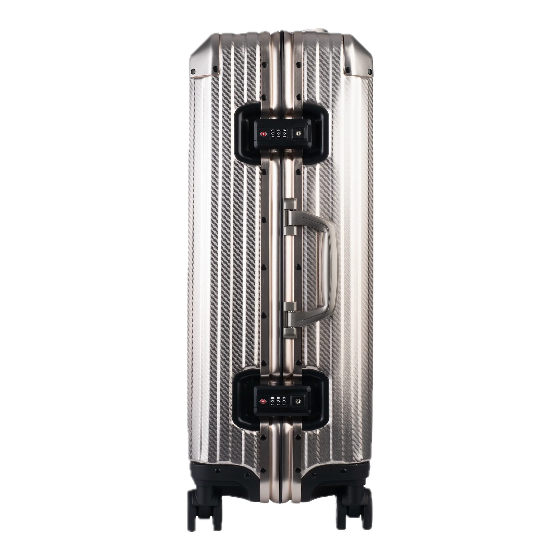 The Atlas Aluminium Luggage — Champagne