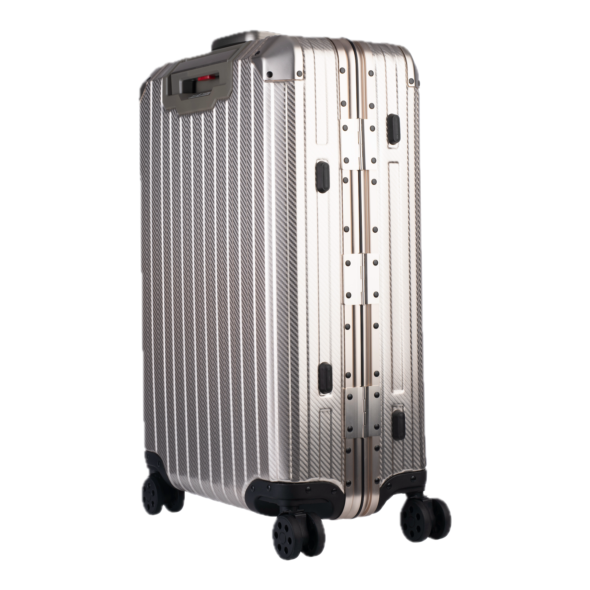 The Atlas Aluminium Luggage — Champagne