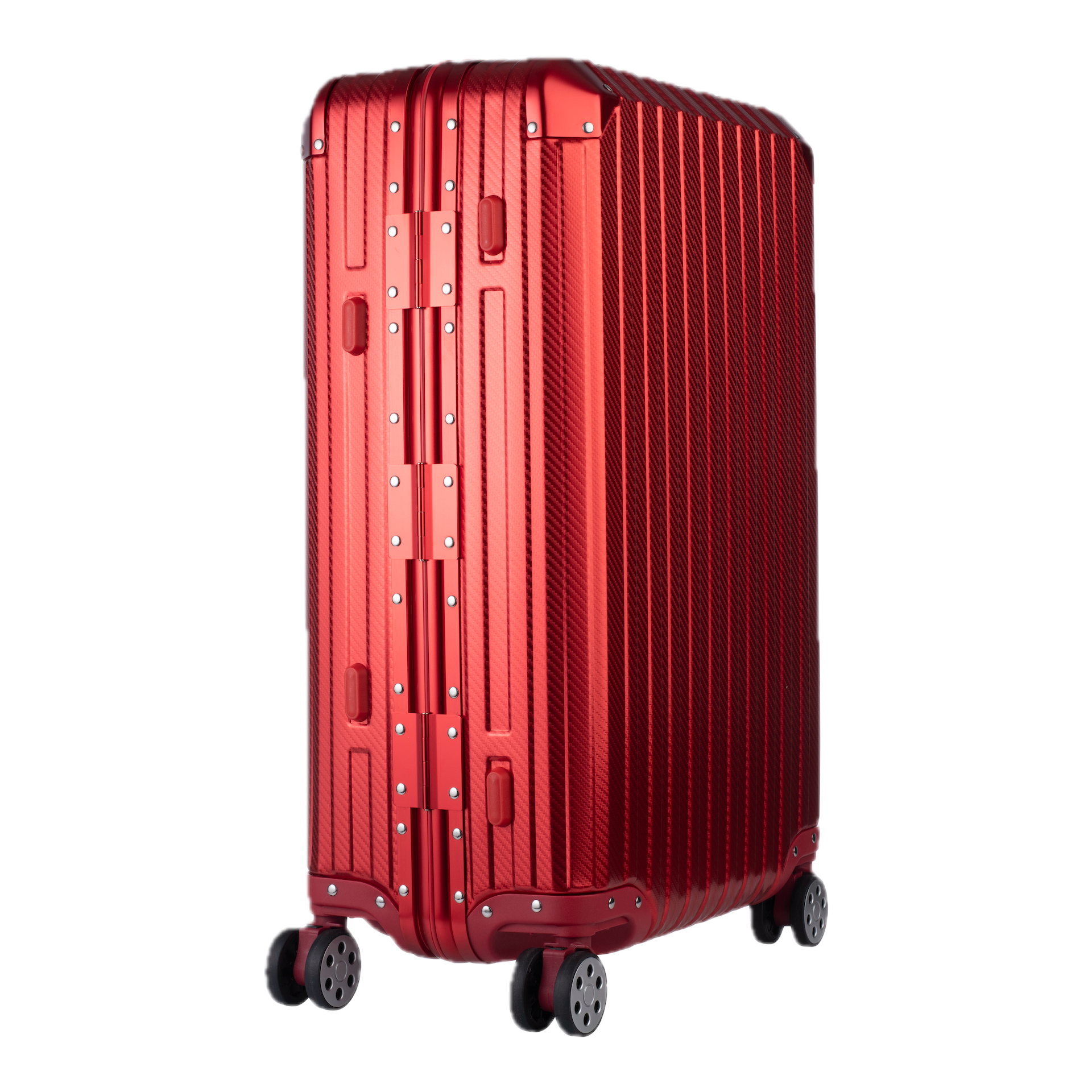 The Atlas Aluminium Luggage — Red Limited Edition
